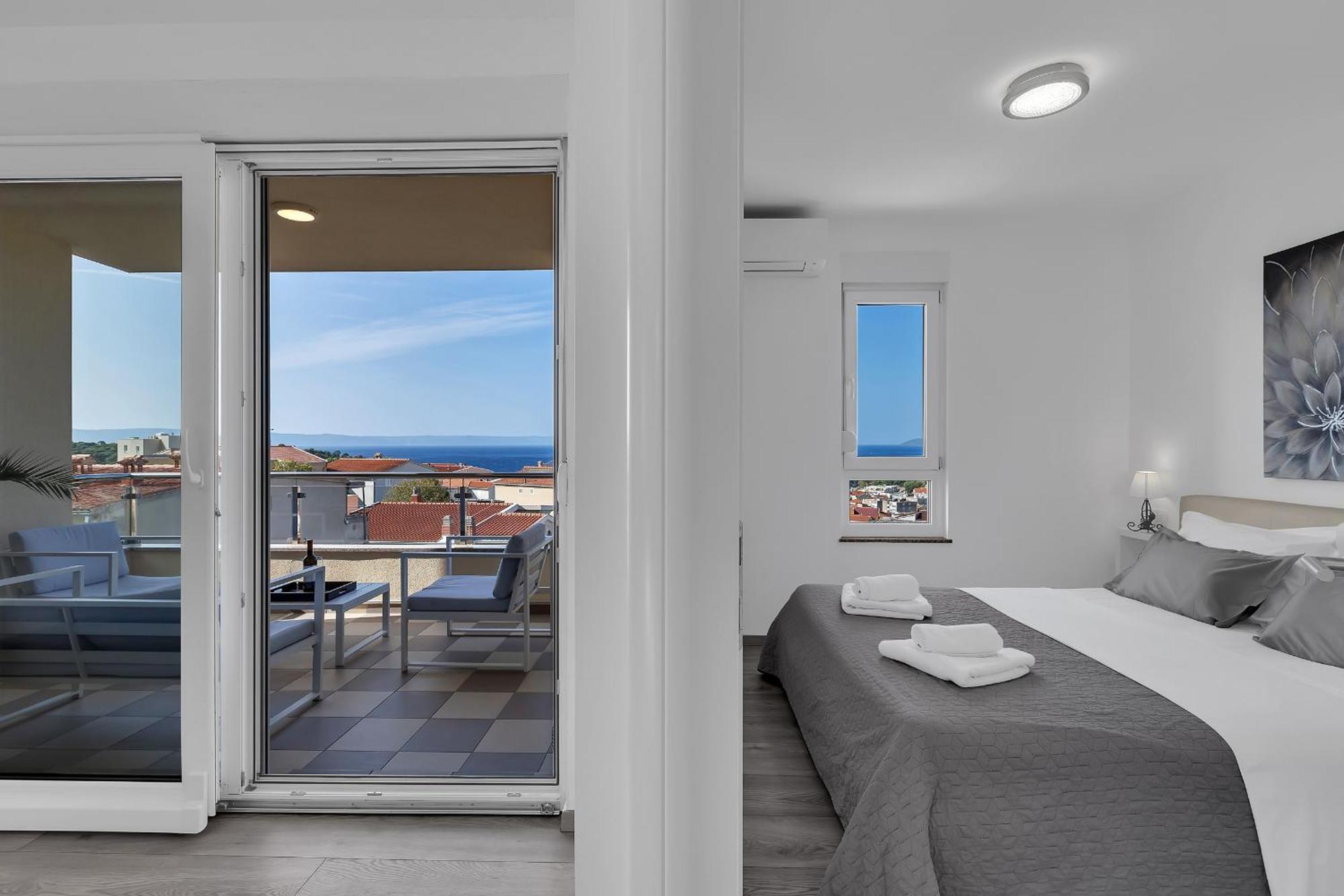 Sea View Apartments Dammi With Free Parking Makarska Exterior photo